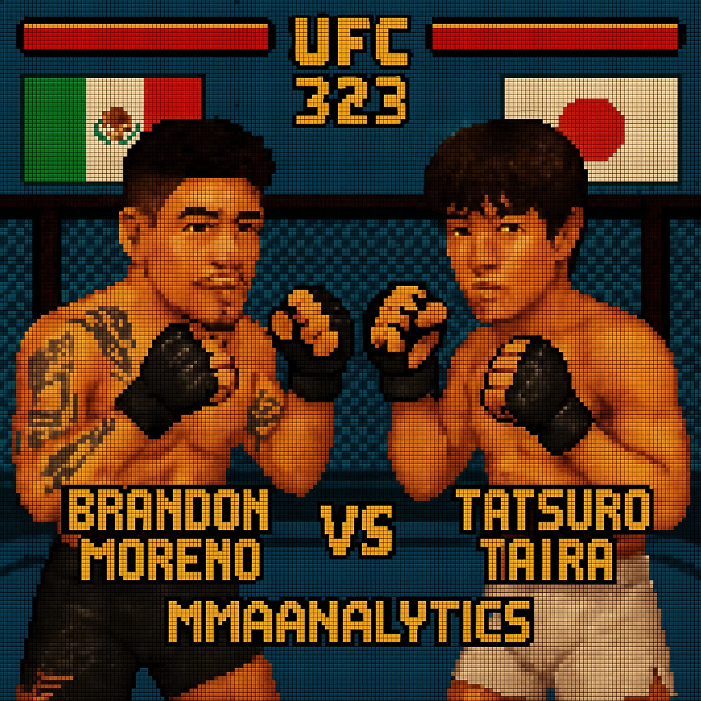 Brandon Moreno vs Tatsuro Taira - UFC 323